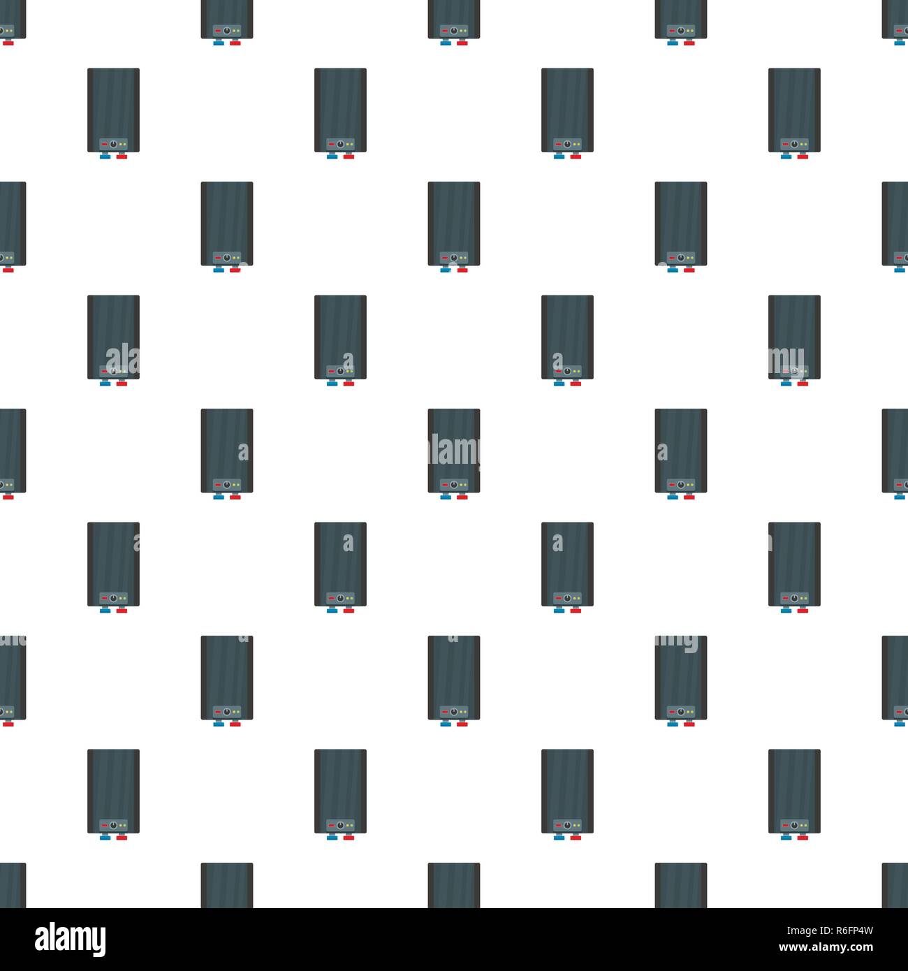 Dark boiler pattern seamless vector repeat for any web design Stock Vector