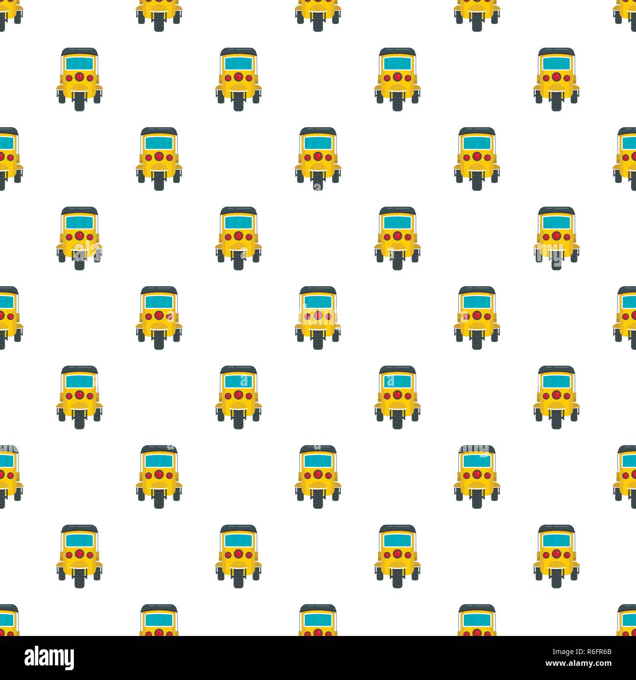 City taxi pattern seamless vector repeat for any web design Stock Vector