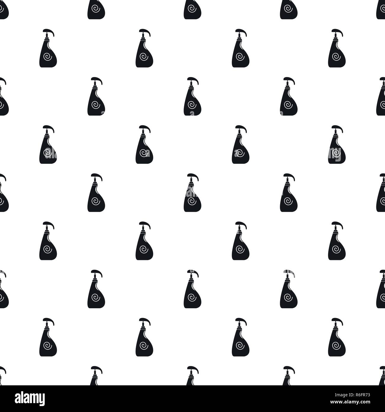 Sunscreen dispenser pattern seamless vector repeat geometric for any web design Stock Vector
