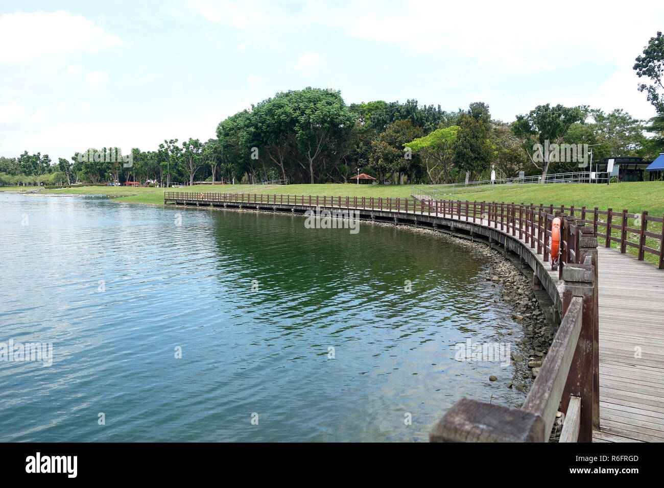 Bedok Reservoir Park Stock Photo - Alamy