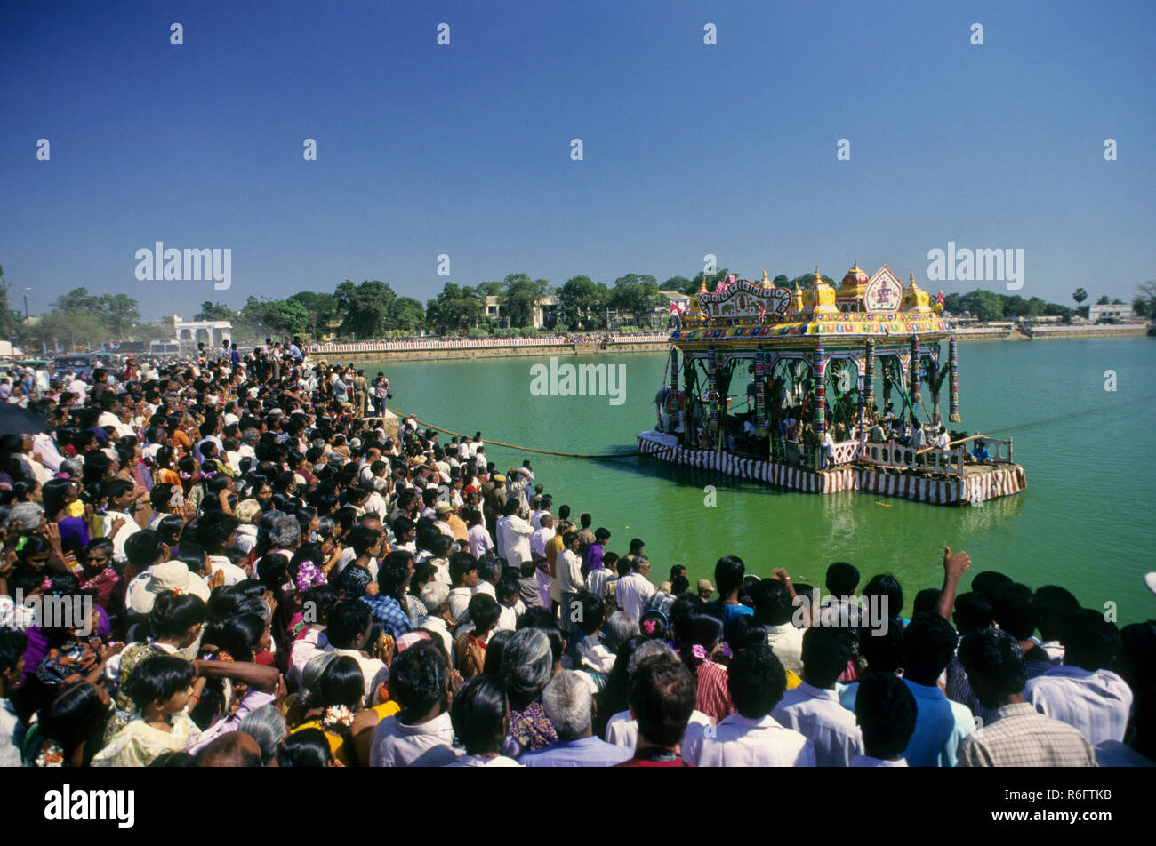 float festival, madurai, tamil nadu, india Stock Photo