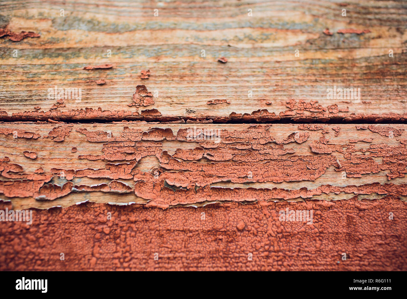 Vintage wood background with peeling paint Stock Photo - Alamy