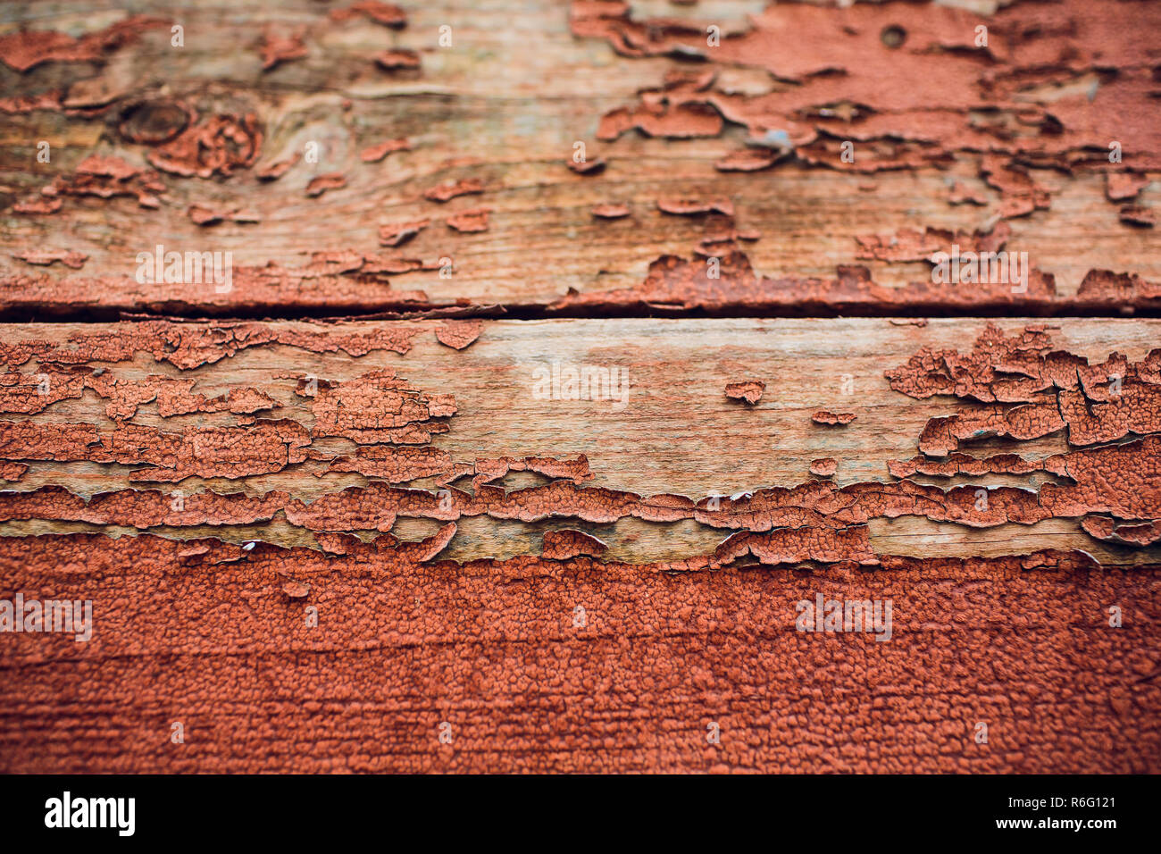 Vintage wood background with peeling paint Stock Photo - Alamy