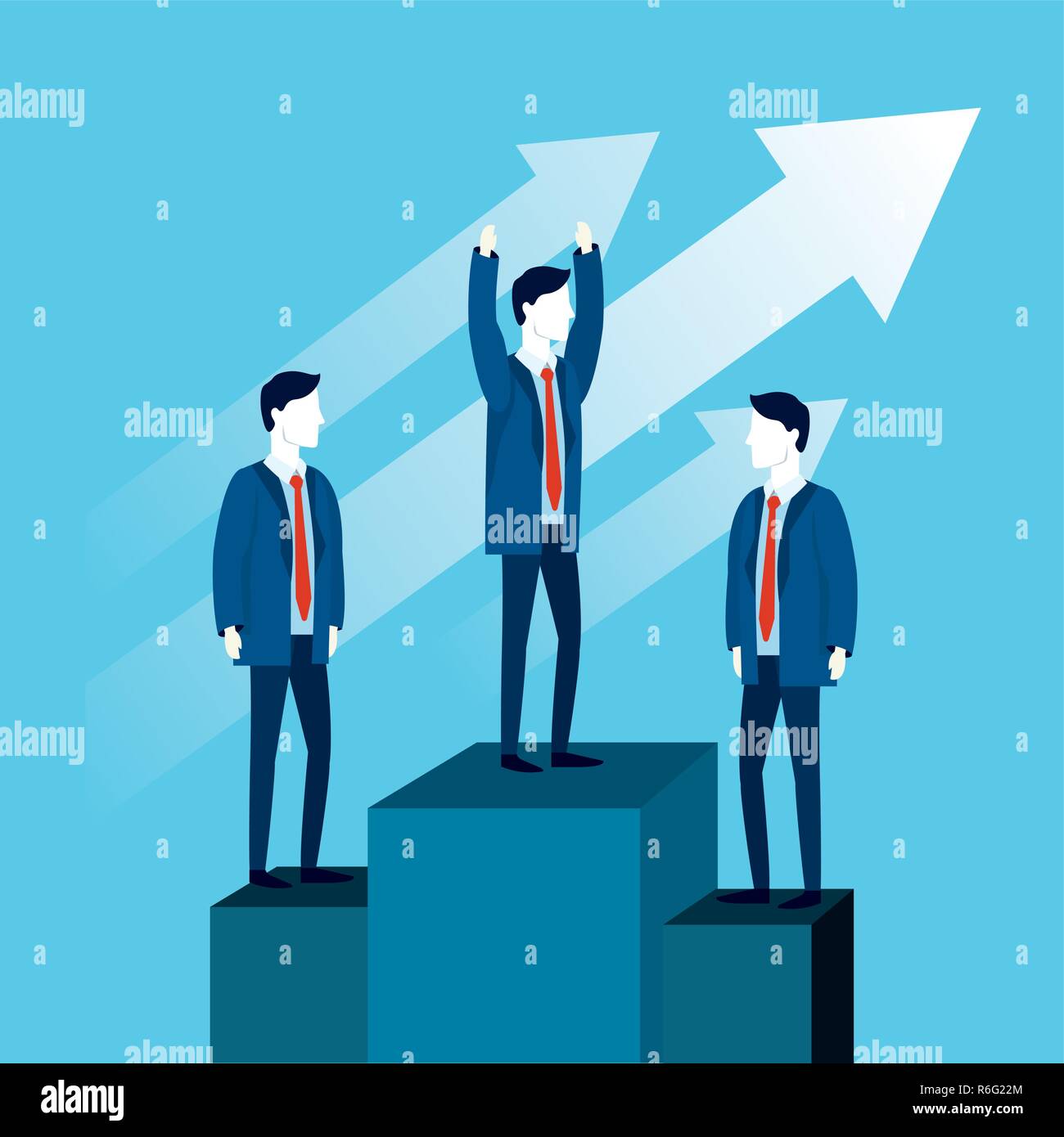 businessmen teamwork strategy and goal job Stock Vector Image & Art - Alamy