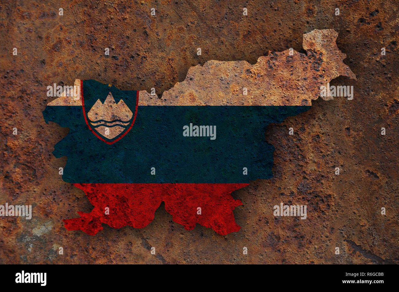 Old slovenia map hi-res stock photography and images - Alamy