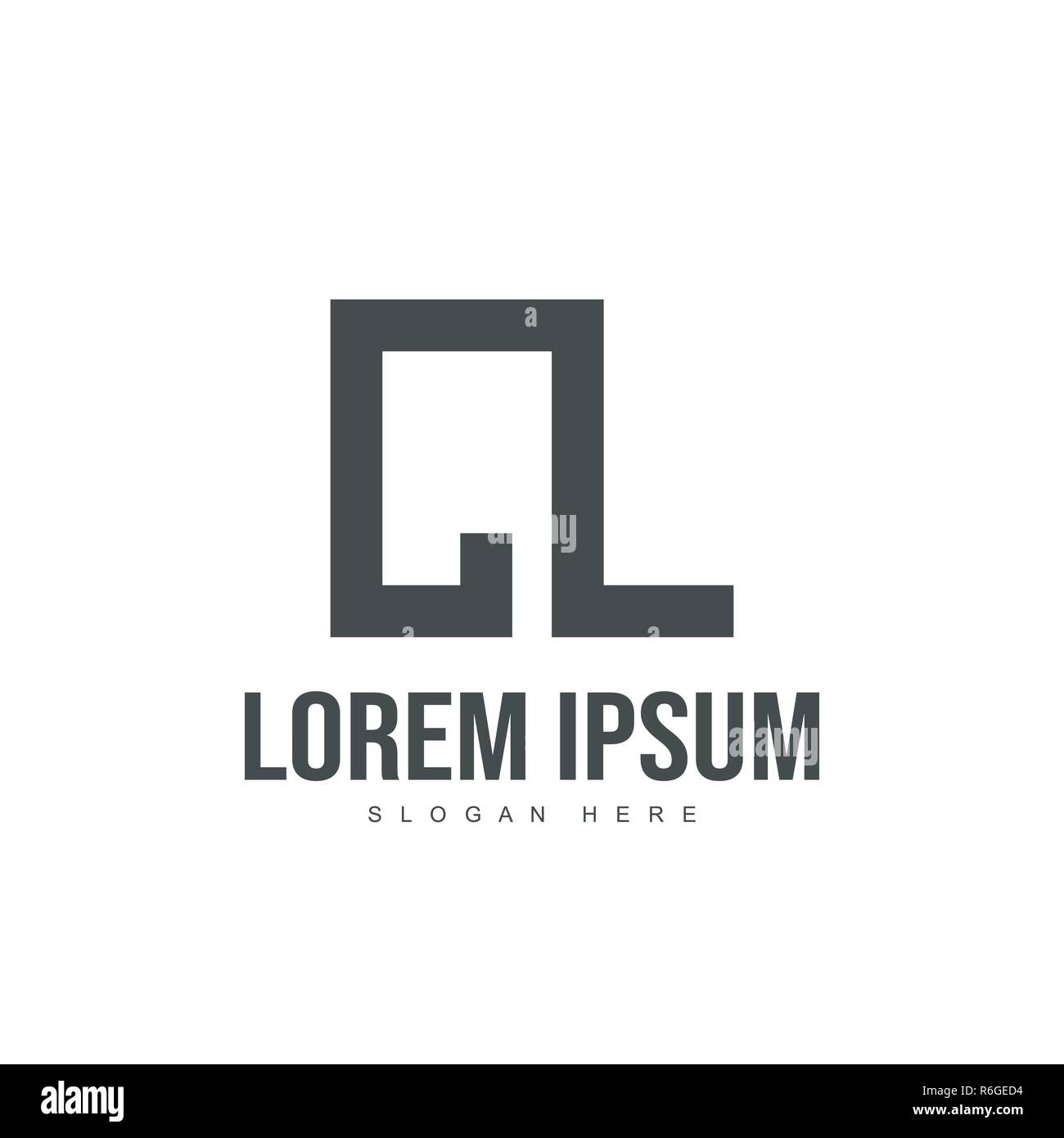 CL Letter logo design. Initial letter logo template design Stock Vector ...