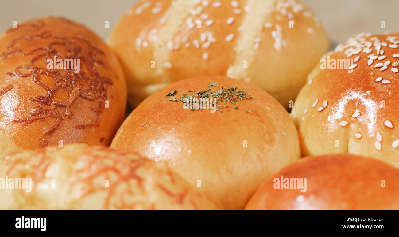 Hong Kong style bread Stock Photo Alamy