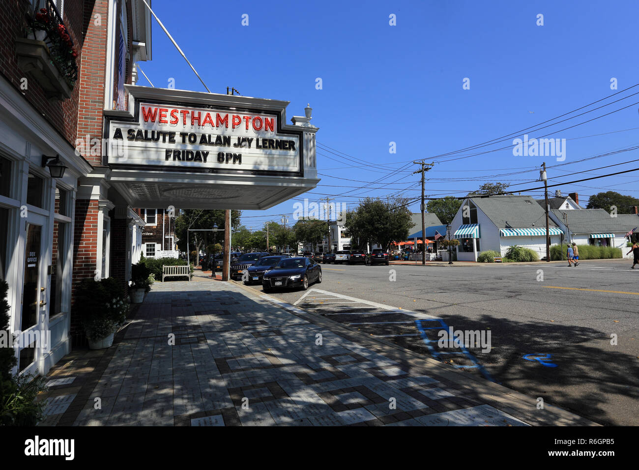 Westhampton Beach Performing Arts Center Long Island New York Stock Photo