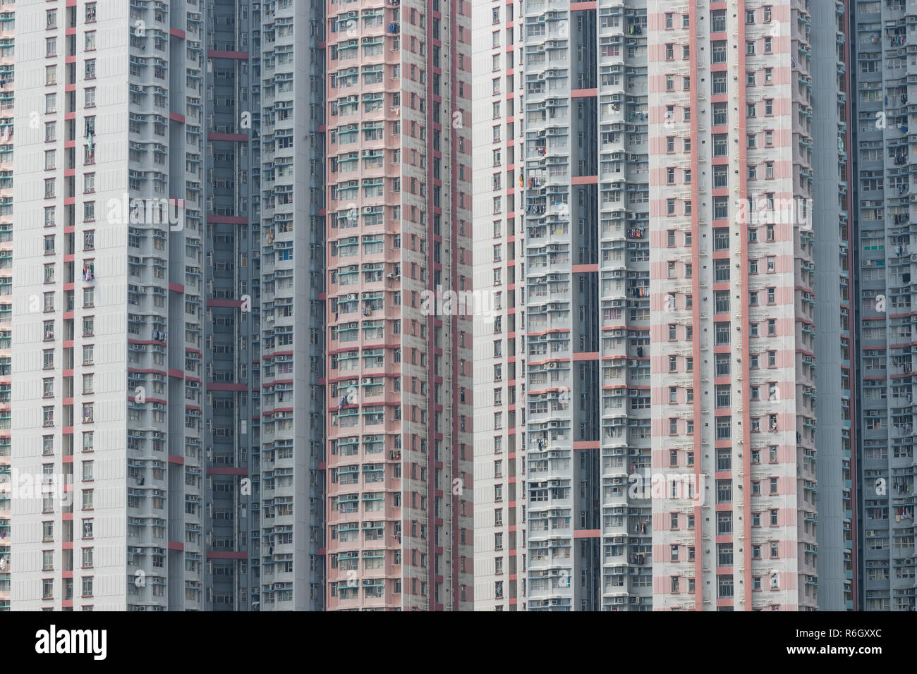 Public housing in Hong Kong Stock Photo Alamy
