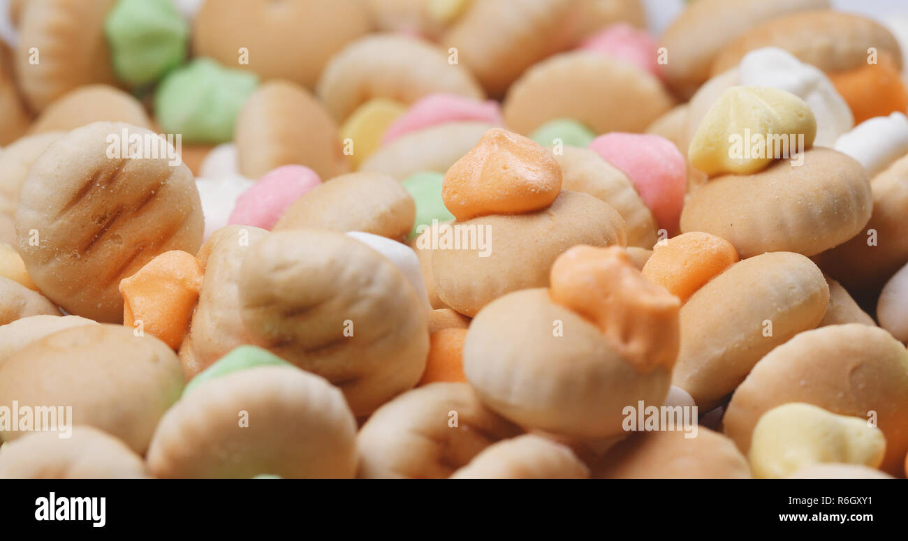 Iced gem biscuit Stock Photo Alamy