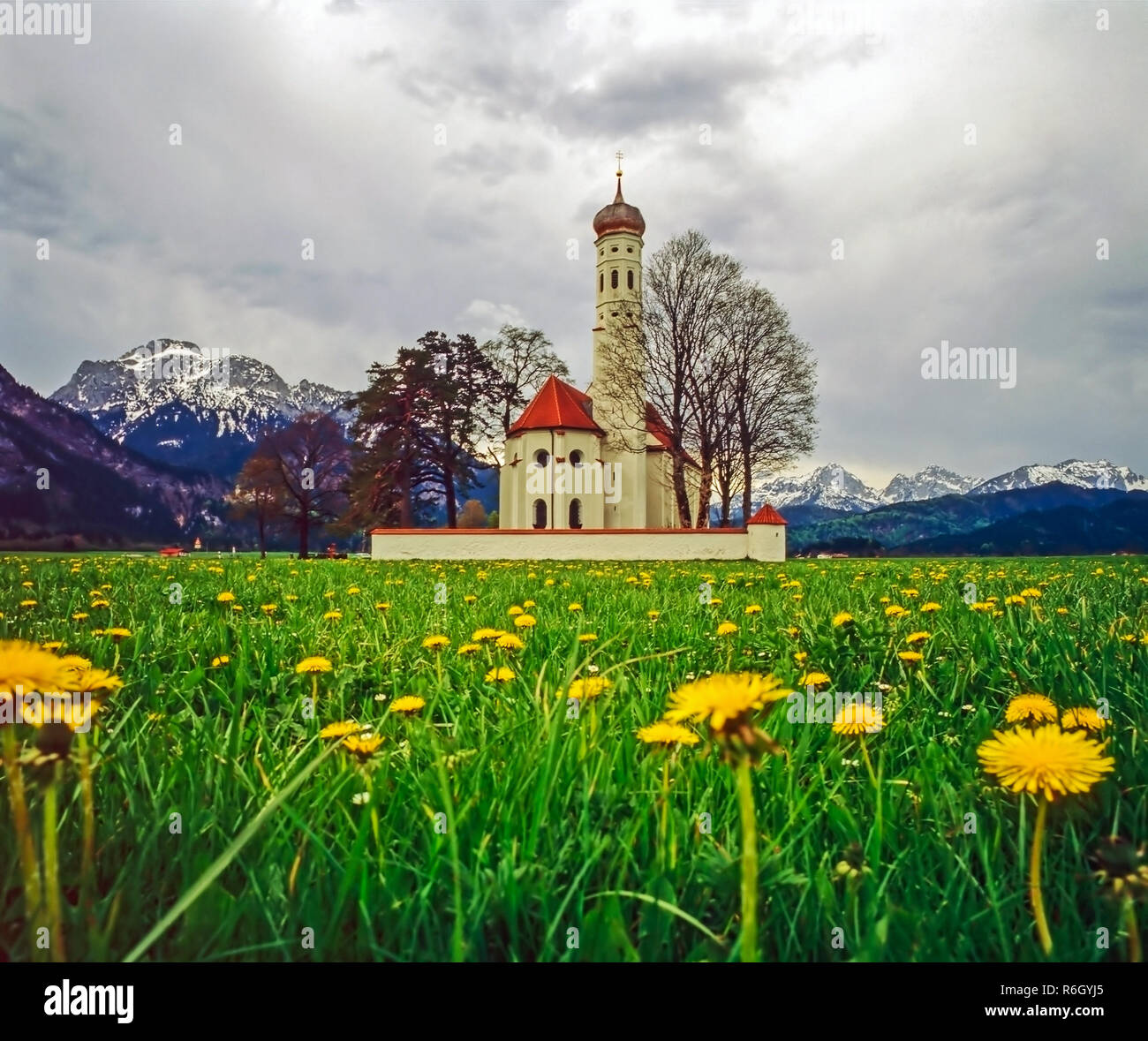 Church in Bavaria Stock Photo - Alamy