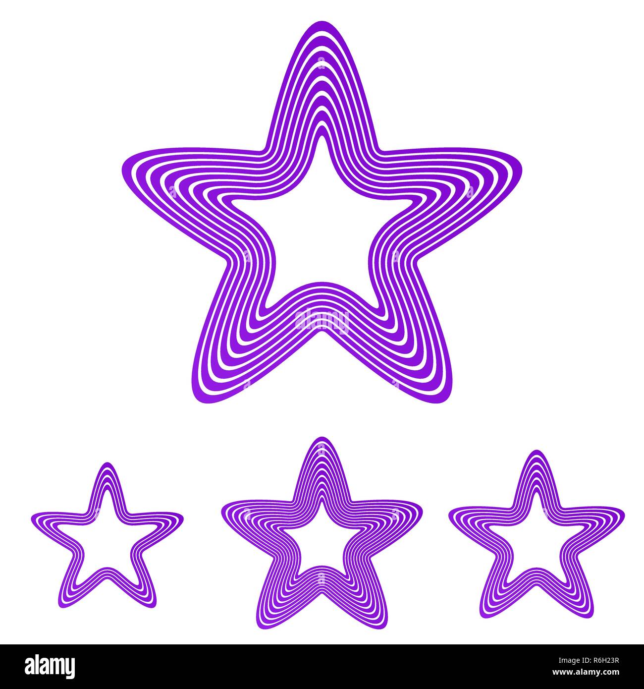 purple star clip art