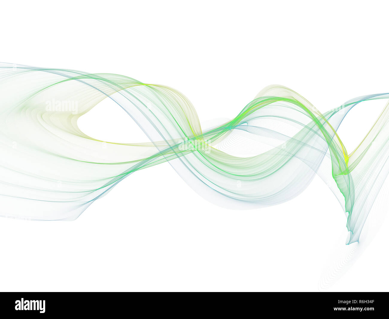 white abstract background with a glowing abstract waves Stock Photo - Alamy