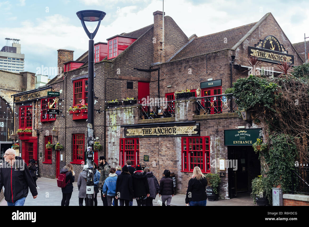 pix The Anchor Bankside Pub London alamy
