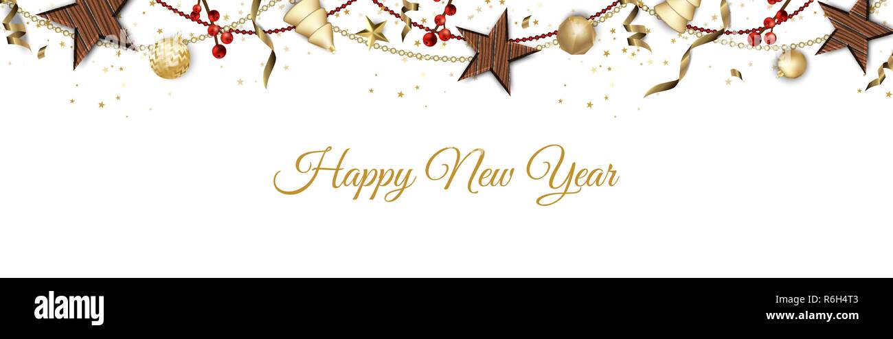 Christmas vector background. Design greeting card, banner, poster. Top