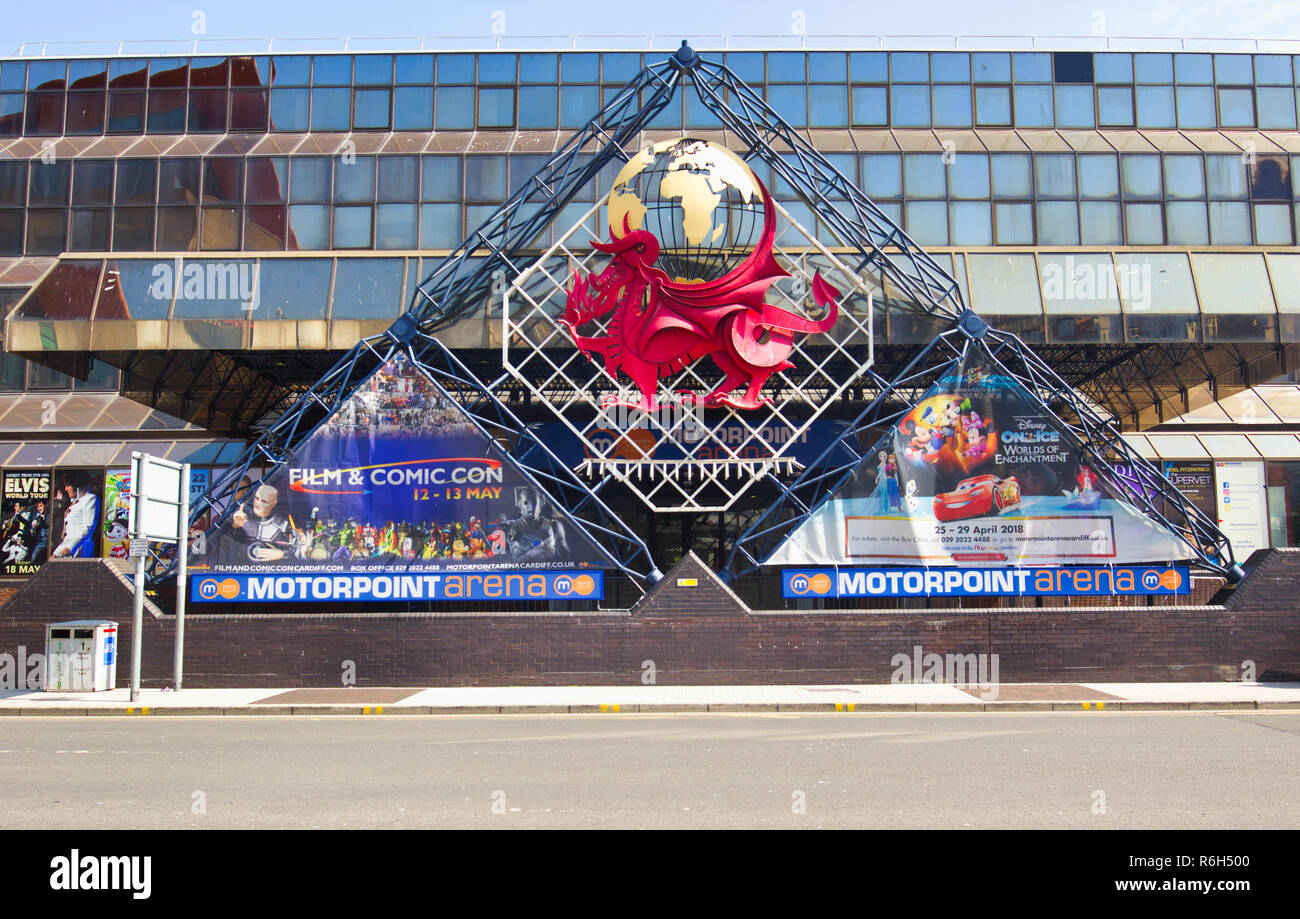 Motorpoint Arena, Cardiff, Wales, United Kingdom Stock Photo