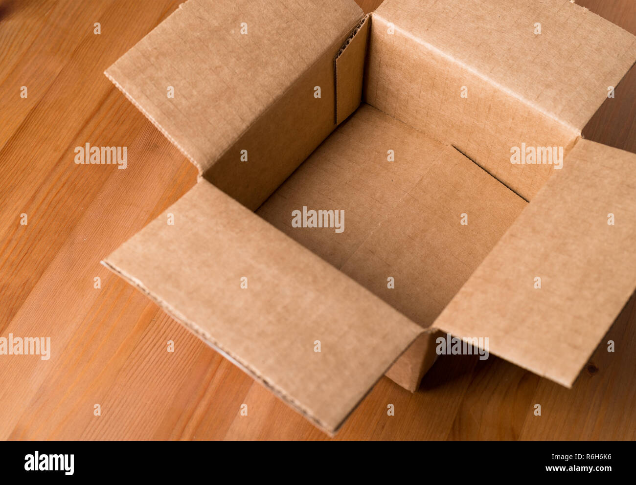 Empty card box Stock Photo Alamy