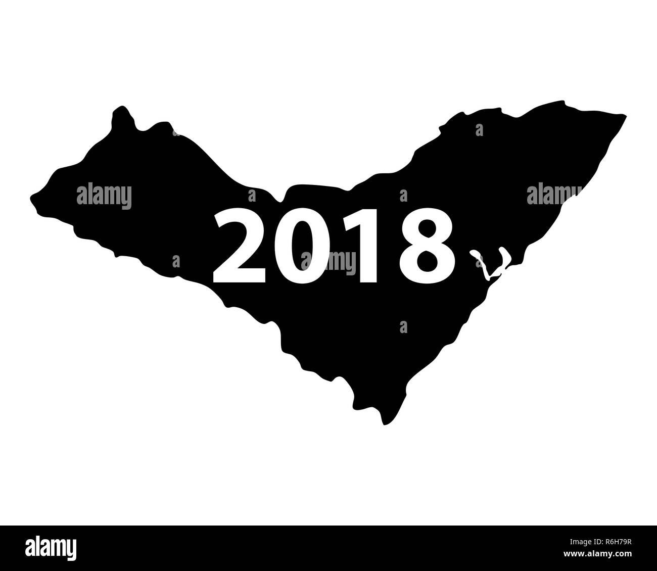 map of alagoas 2018 Stock Photo Alamy