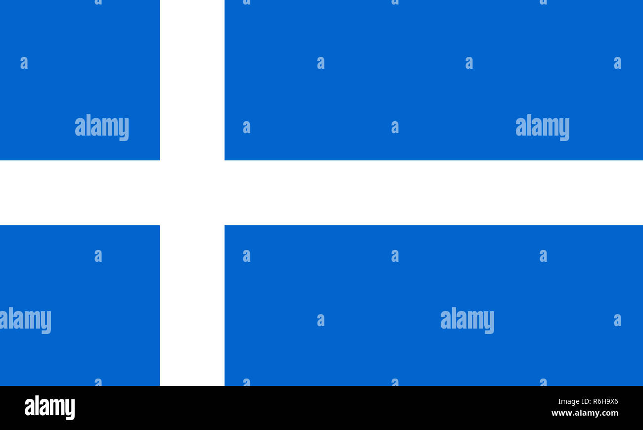 flag of the shetland islands Stock Photo - Alamy