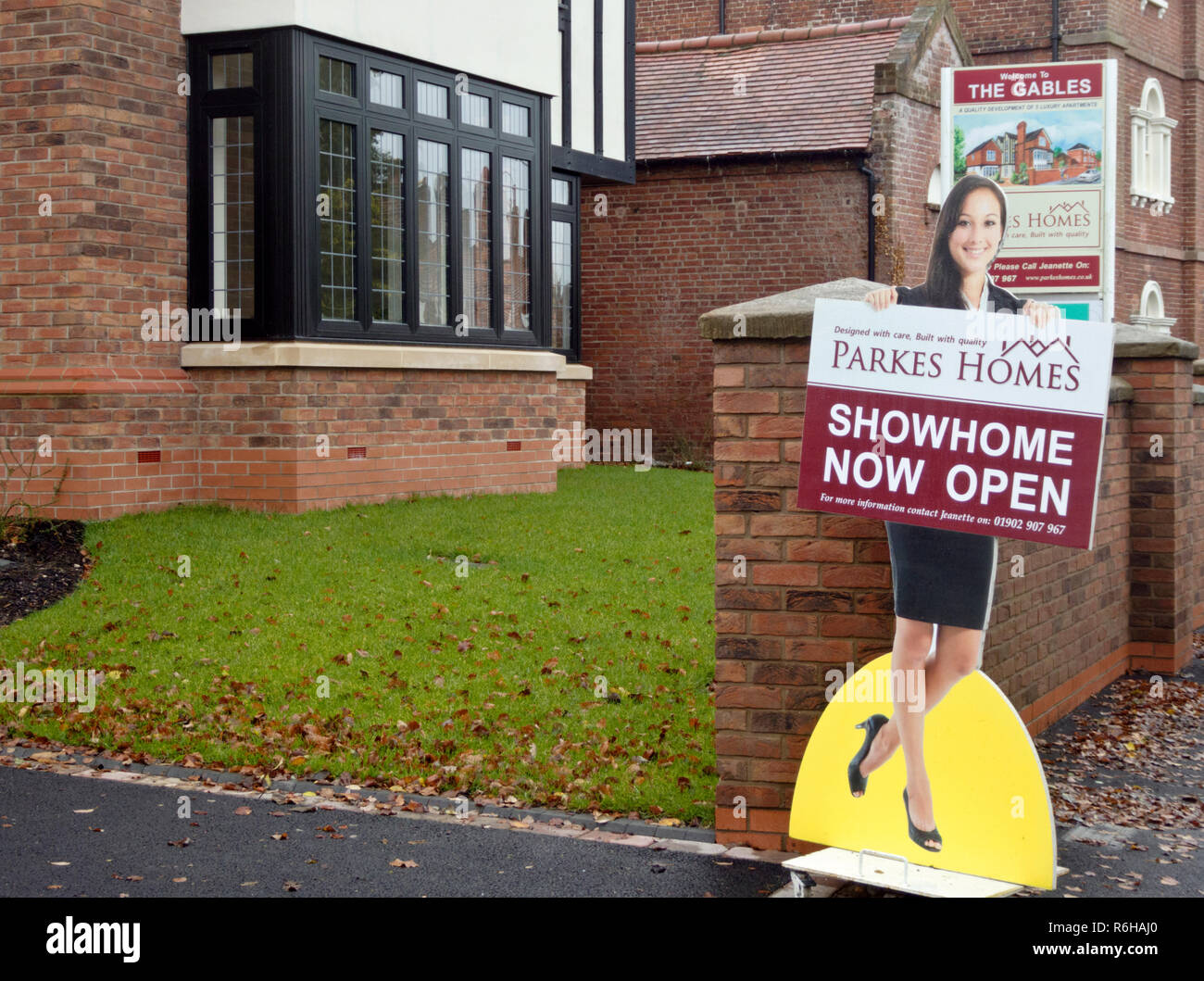 Show Homes Open at a Property Development Real Estate, Tyrsull, South