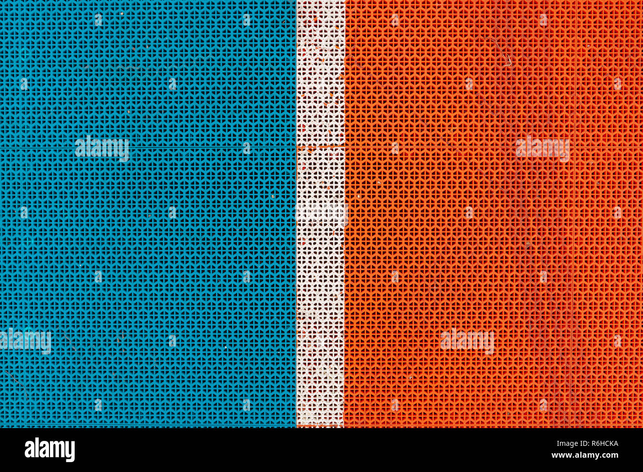Picture of Artificial plastic sport venue flooring surface pattern as texture or ...