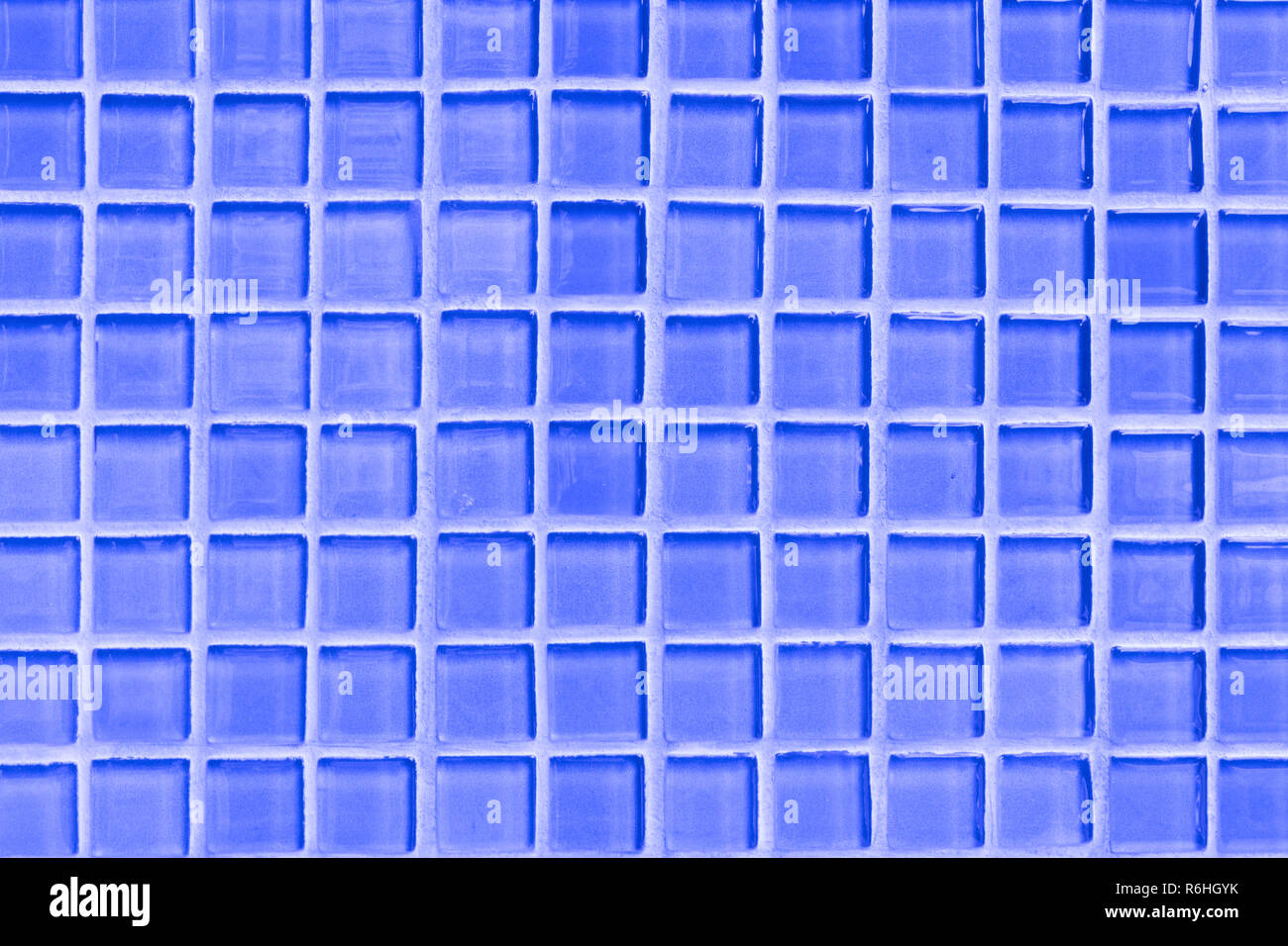 small grid of blue tile background Stock Photo - Alamy