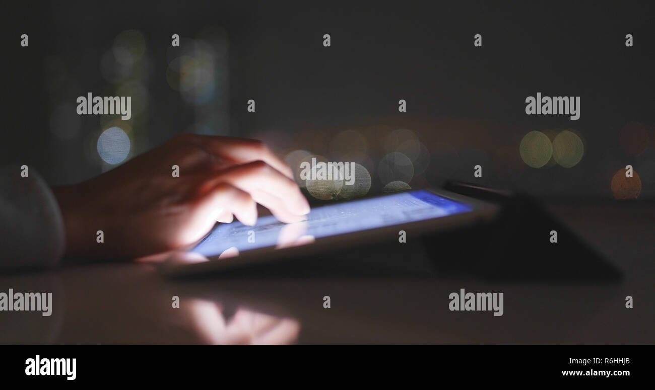 Use Of Tablet Computer