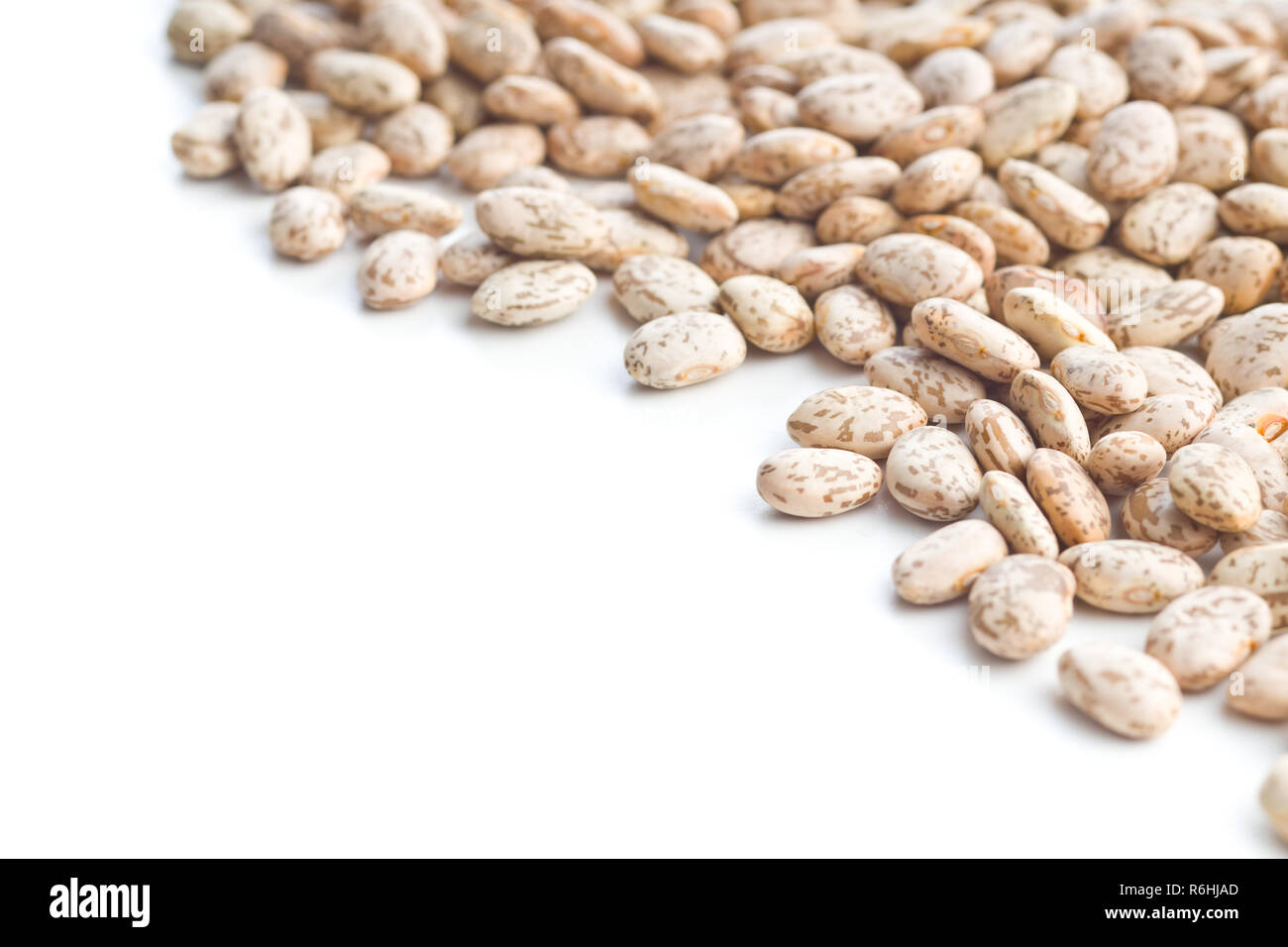 Dried borlotti beans Stock Photo Alamy