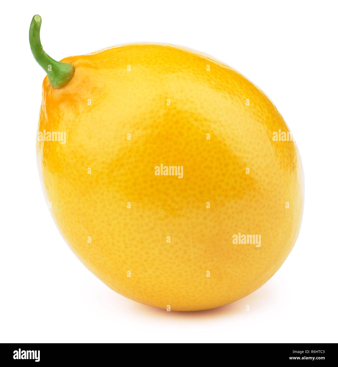 Fresh lemon isolated Stock Photo - Alamy