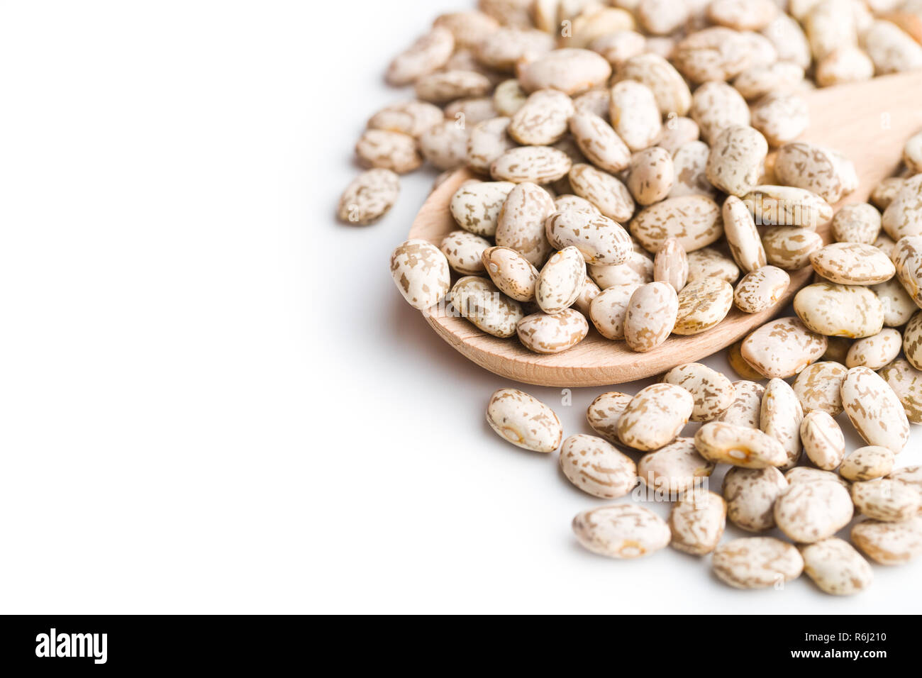 Dried borlotti beans Stock Photo Alamy