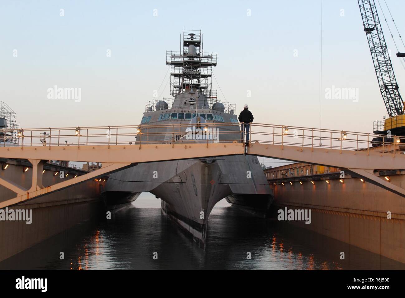 Bae systems ship repair facility hi-res stock photography and images ...