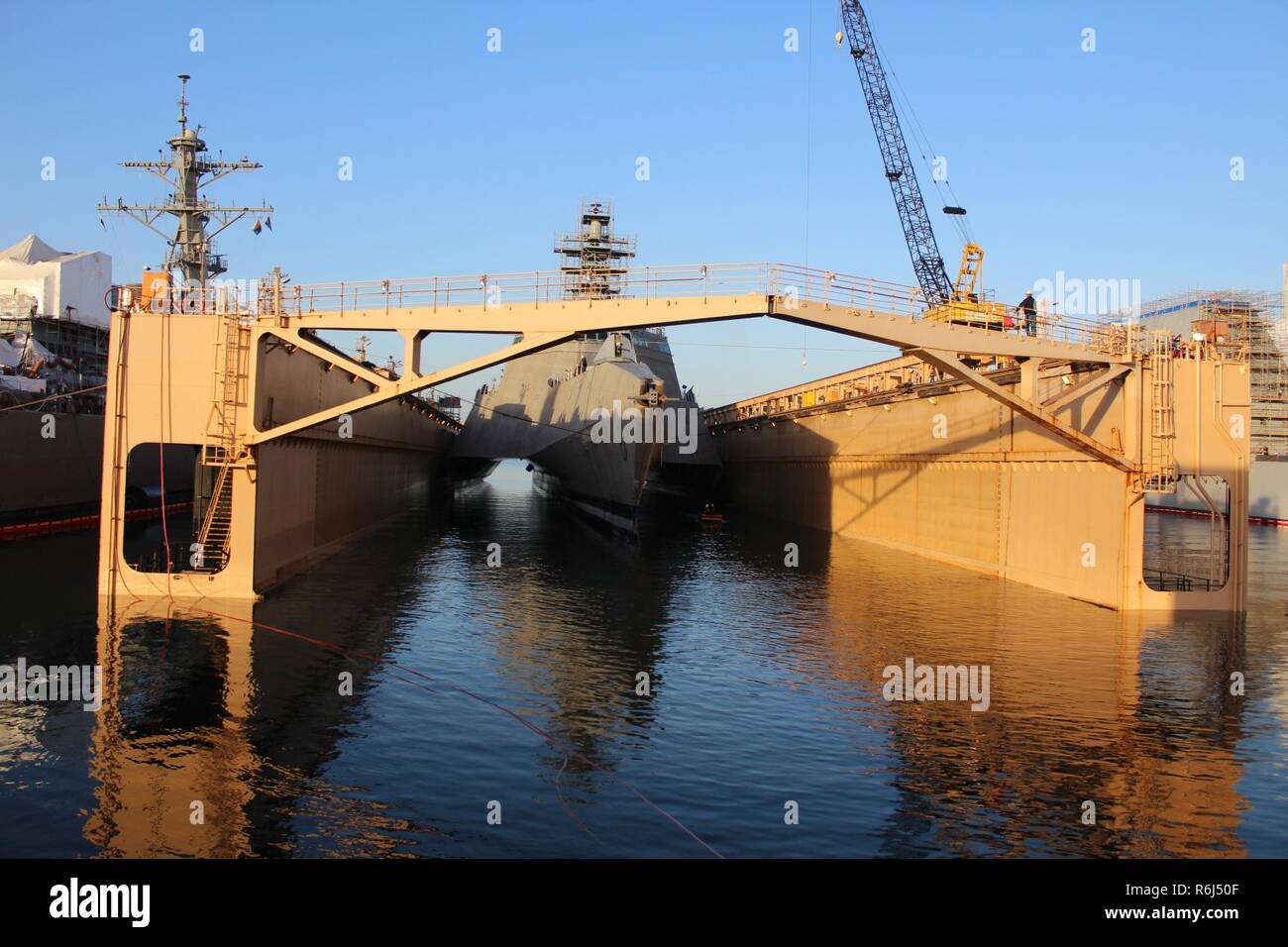 Bae systems ship repair facility hi-res stock photography and images ...