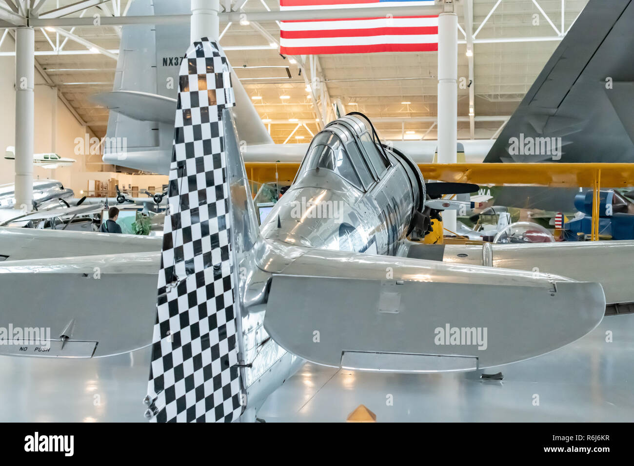 Evergreen Aviation & Space Museum in McMinnville, Oregon Stock Photo