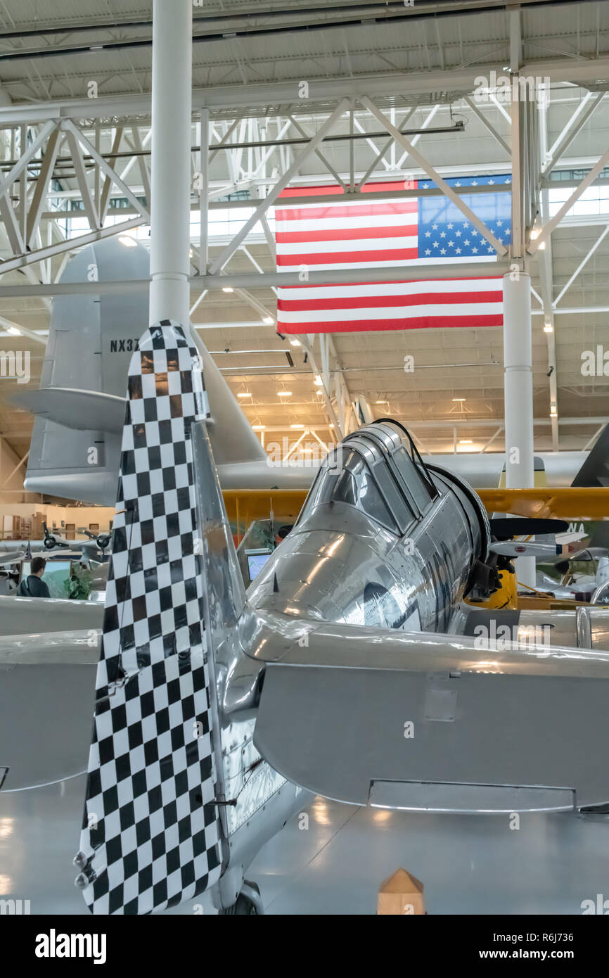 Evergreen Aviation & Space Museum in McMinnville, Oregon Stock Photo