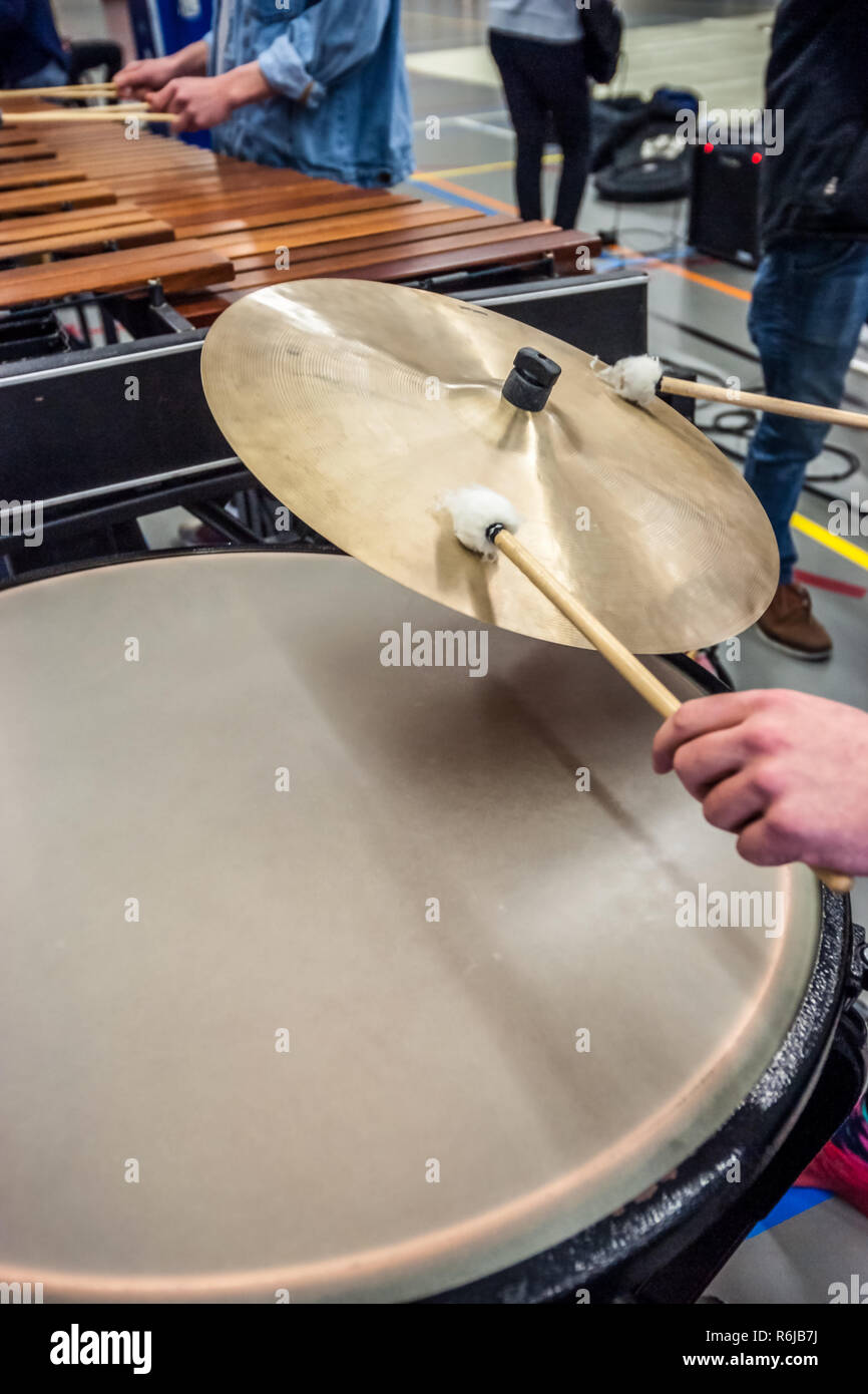 Timpani player hires stock photography and images Alamy