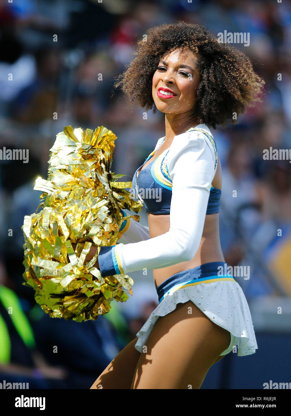 Chargers cheerleader hires stock photography and images Alamy