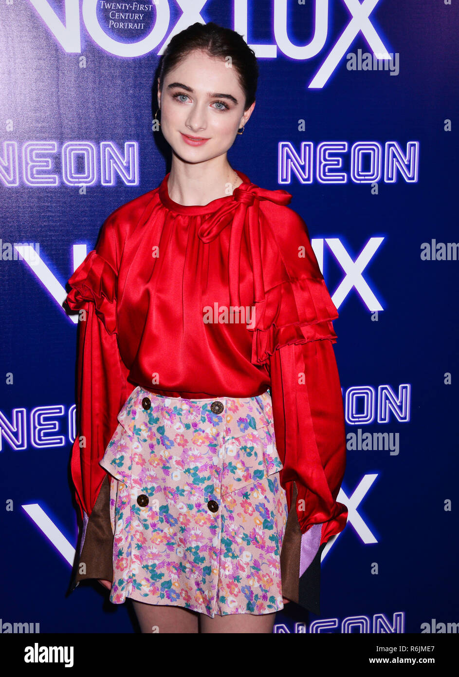 Los Angeles, California, USA. 05th Dec, 2018. Raffey Cassidy 035 at the Premiere Of Neon's Vox Lux at ArcLight Hollywood on December 5, 2018 in Hollywood, California. Credit: Tsuni / USA/Alamy Live News Stock Photo