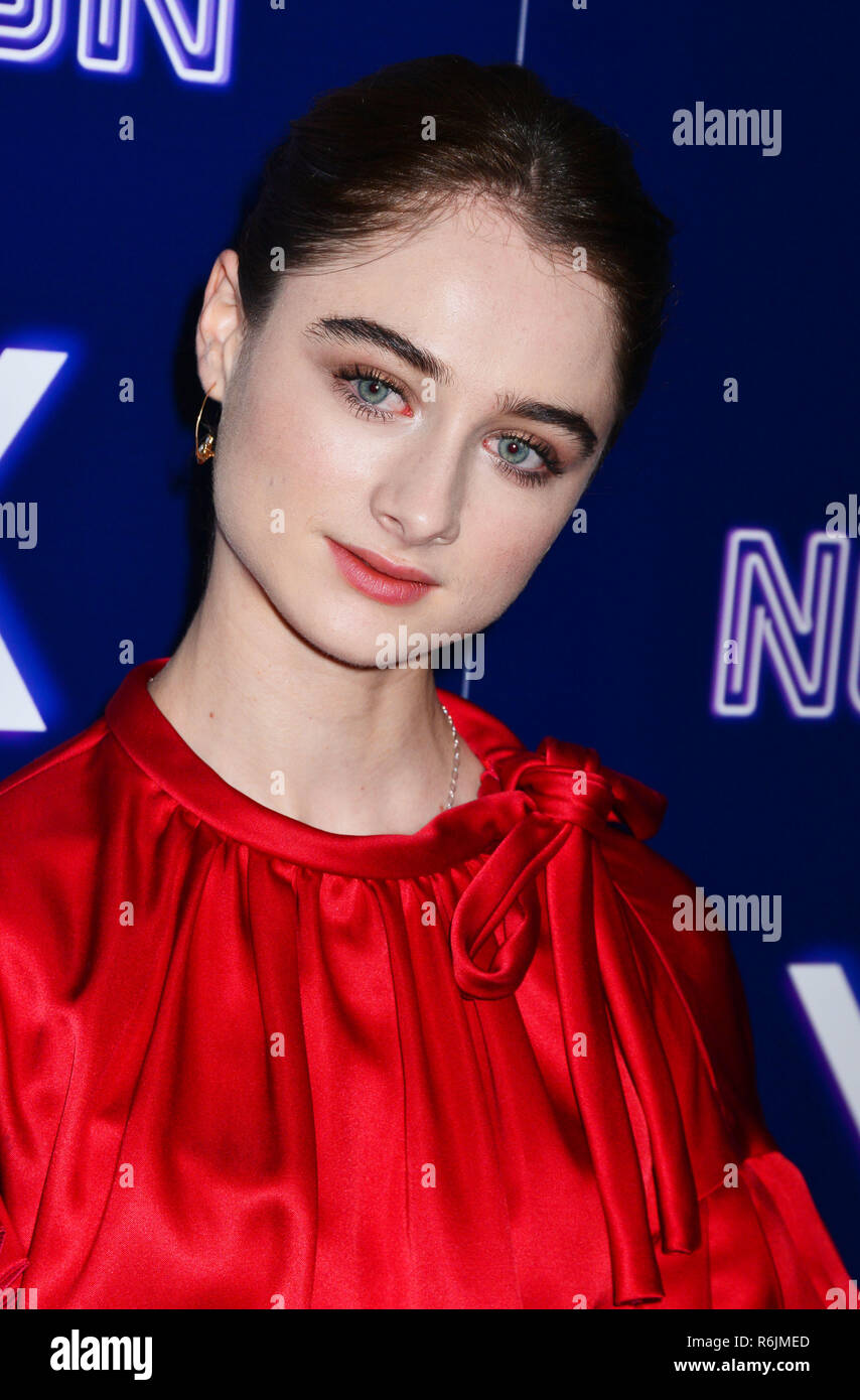 Los Angeles, California, USA. 05th Dec, 2018. Raffey Cassidy 037 at the Premiere Of Neon's Vox Lux at ArcLight Hollywood on December 5, 2018 in Hollywood, California. Credit: Tsuni / USA/Alamy Live News Stock Photo