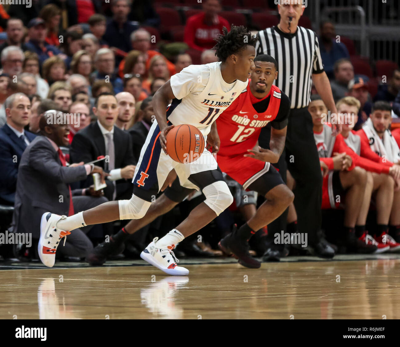 Column: Ayo Dosunmu rallies Illinois past Ohio State 73-68