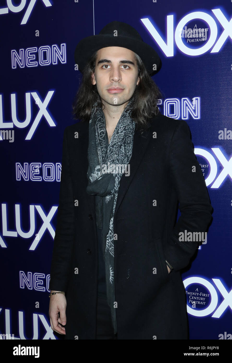 HOLLYWOOD, CA DECEMBER 5 Nick Simmons, at the LA Premiere Of Neon's