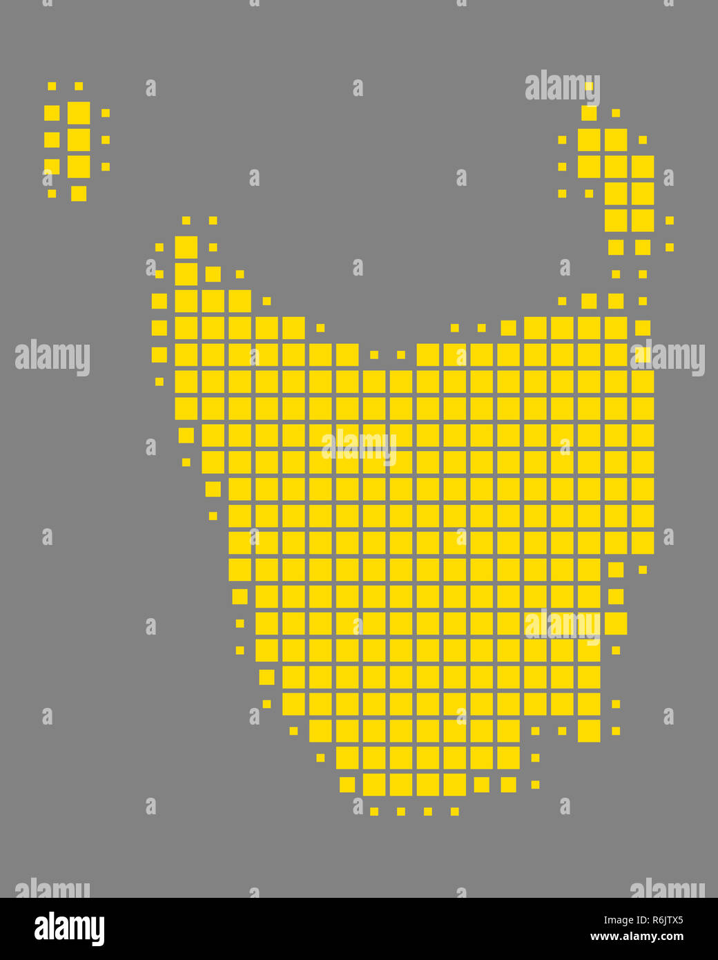 map of tasmania Stock Photo - Alamy