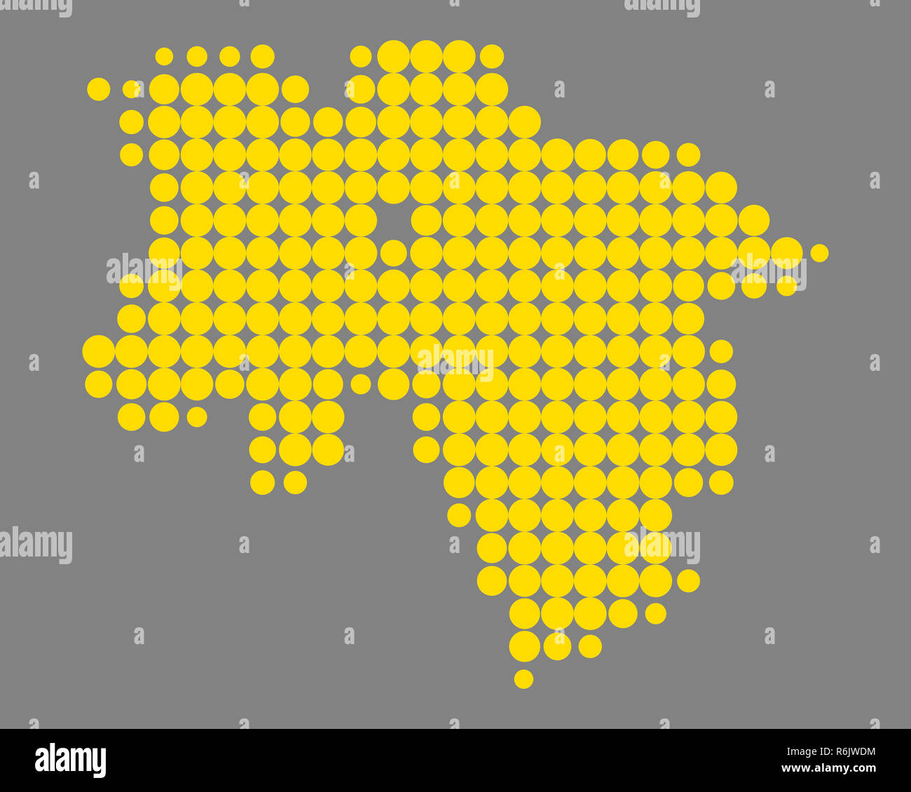 map of lower saxony Stock Photo - Alamy