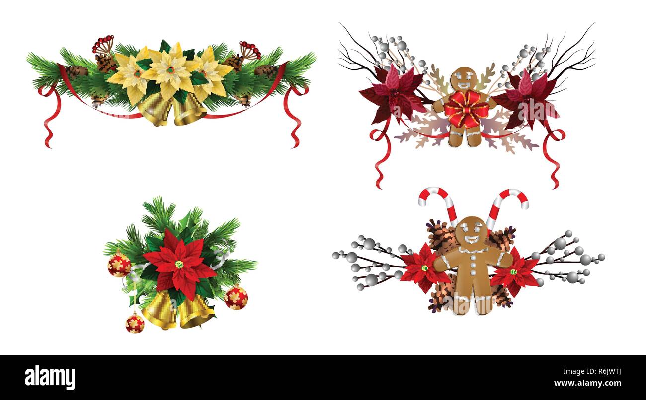 Christmas elements for your designs Stock Vector Image & Art - Alamy