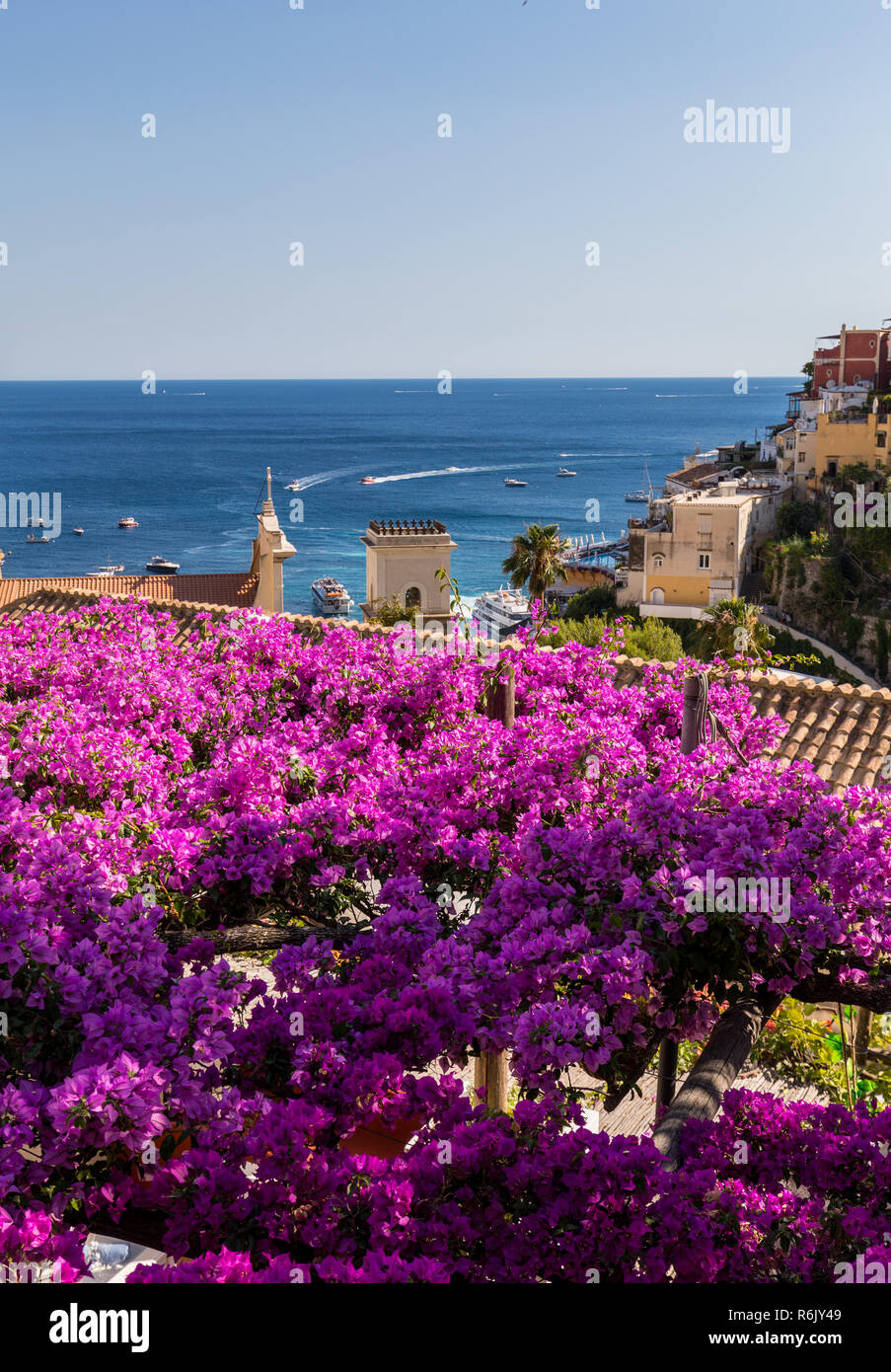 Pink Grotto Pink house amalfi coast hi-res stock photography and images - Alamy