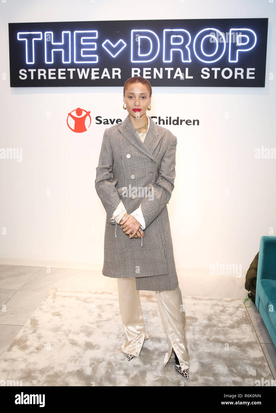 EDITORIAL USE ONLY Adwoa Aboah launches The Drop, the UKÕs first ever streetwear rental retail
