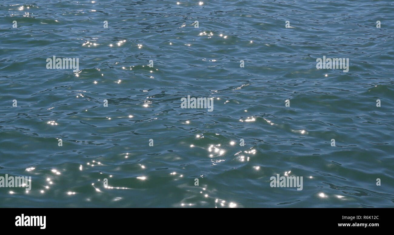 Beautiful seascape under sunlight Stock Photo - Alamy