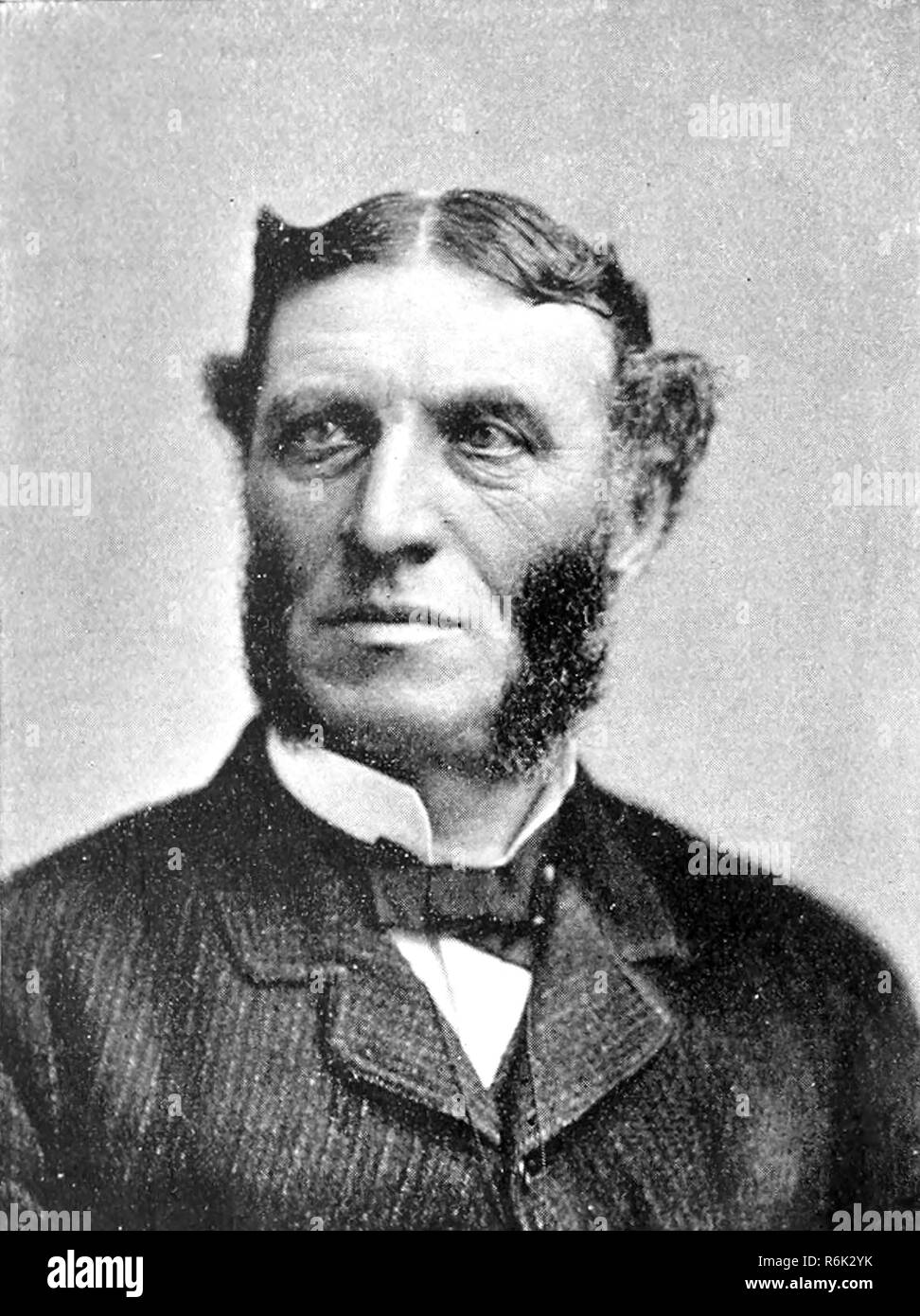 MATTHEW ARNOLD (1822-1888) English poet and school inspector about 1882 Stock Photo