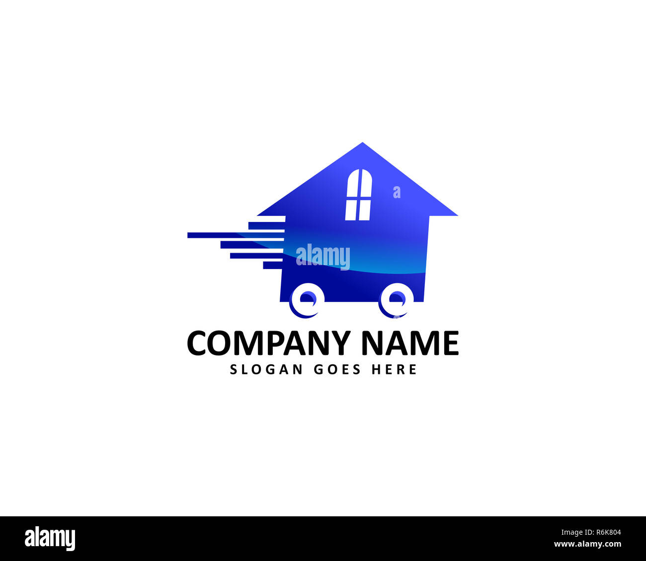 moving house logo Stock Photo Alamy