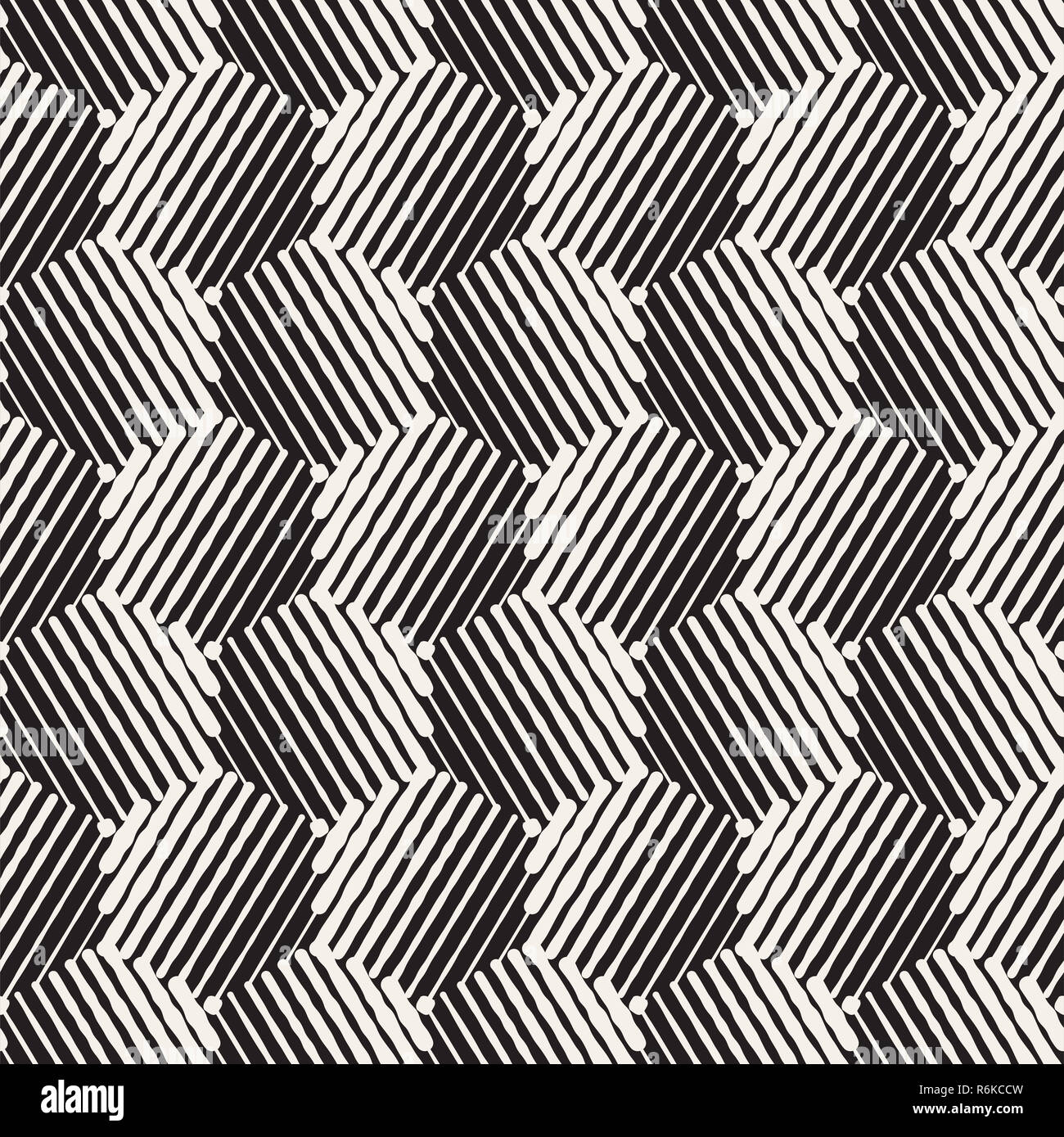 Seamless Abstract Hand Drawn Pattern Vector Freehand Lines Background Texture Ink Brush Strokes Geometric Design Stock Photo Alamy