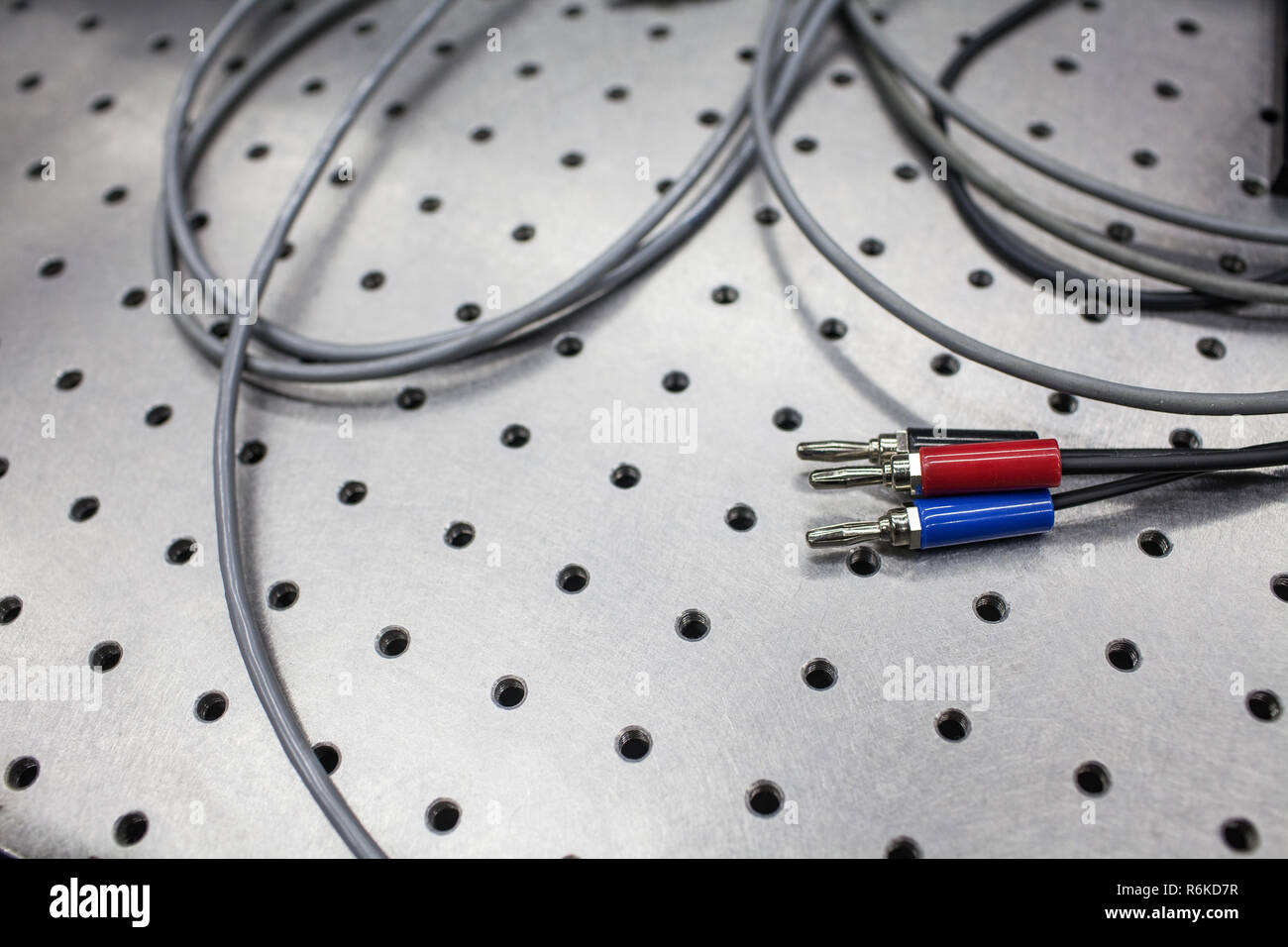 Qauntum optics lab Stock Photo